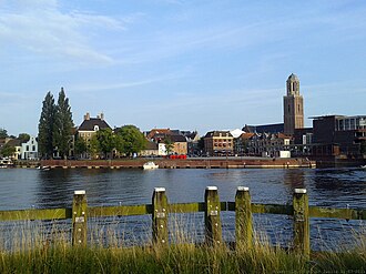 Centrum van Zwolle, waar lokale ondernemers een website laten maken